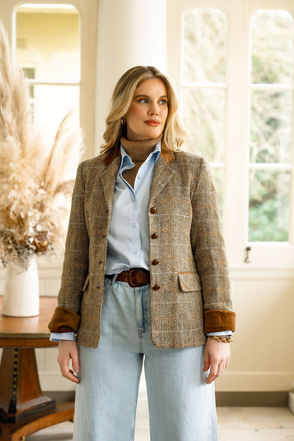 Catherine Tan Harris Tweed Jacket - Main Image