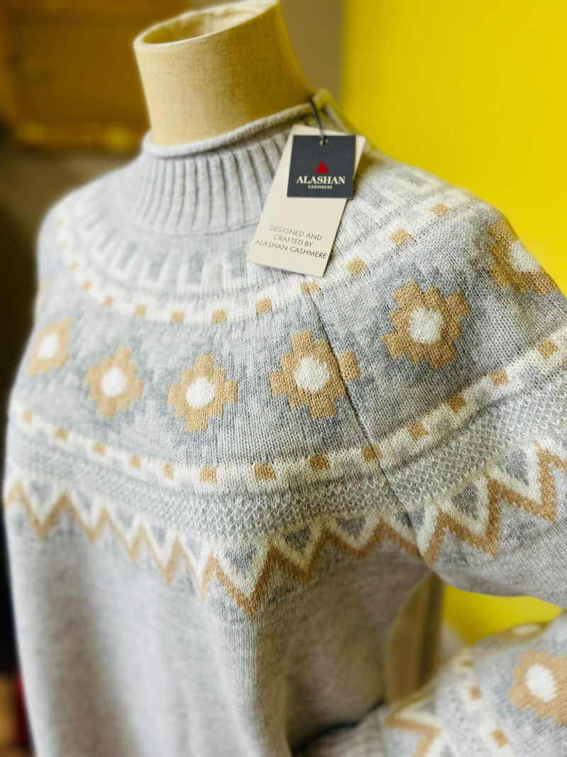 Heather Fair Isle Jumper