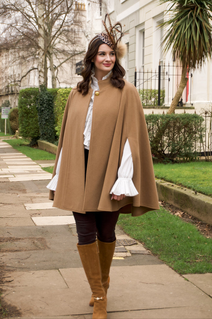 Cape in camel 