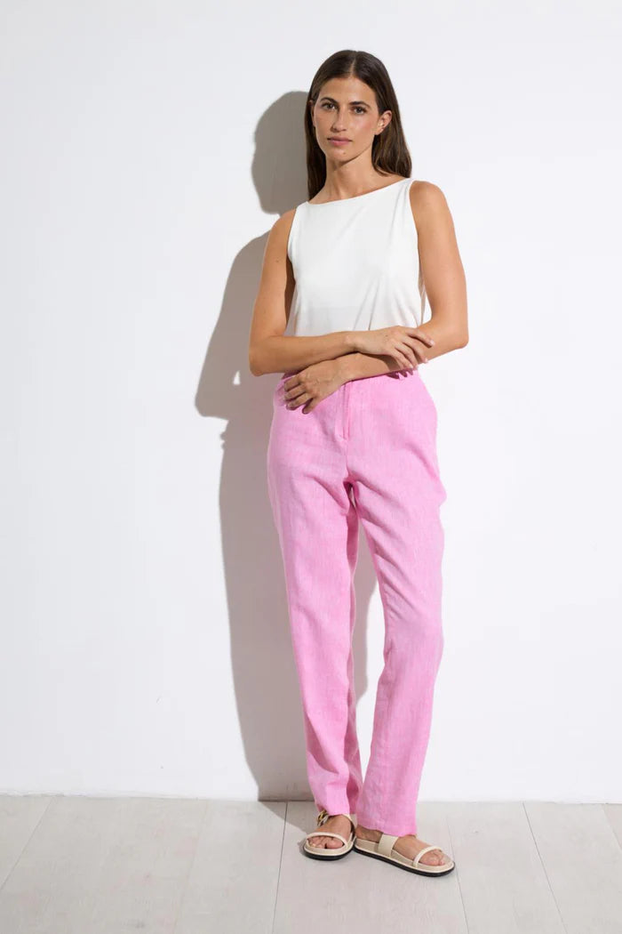 Tropez Linen Blend Trousers