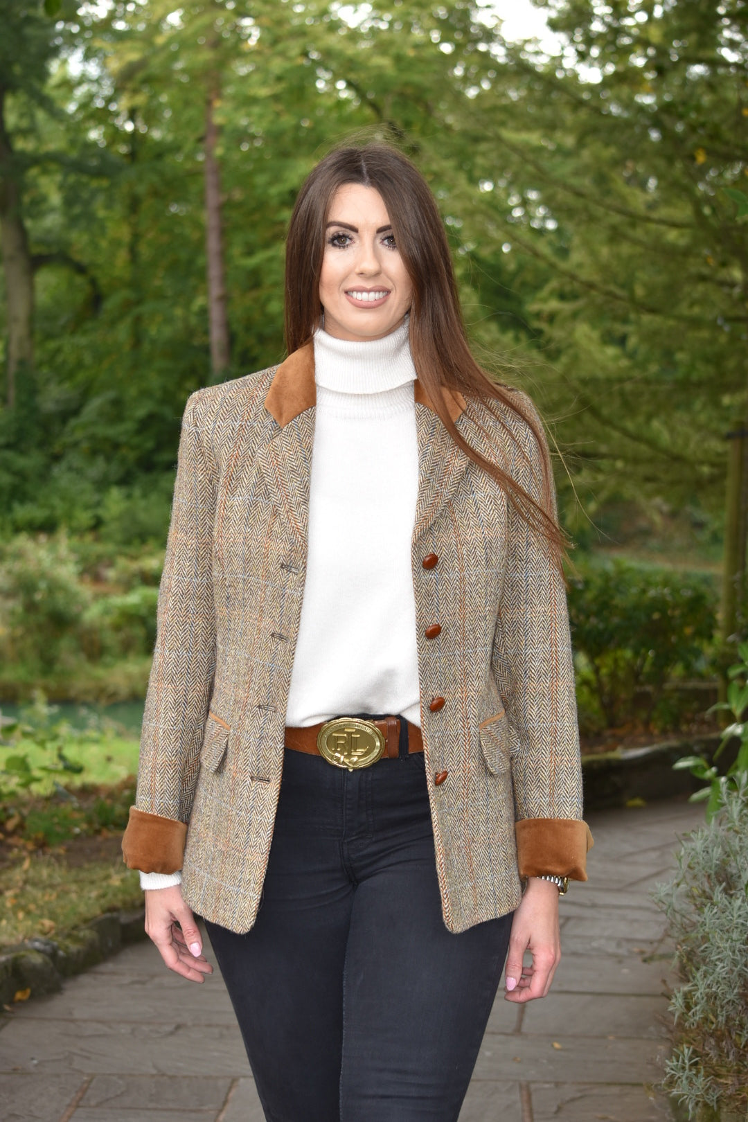 Catherine Tan Harris Tweed Jacket