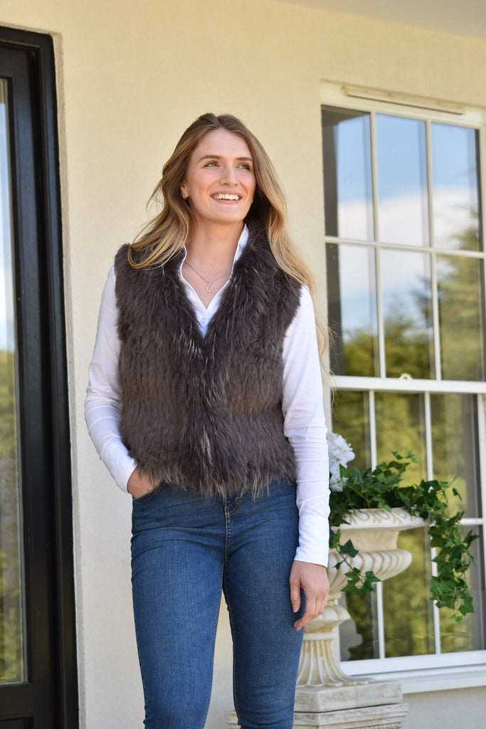FUR GILET 
